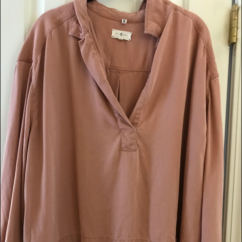 Super soft shirt, perfect cotton blend definitely one of a kind and unique fit